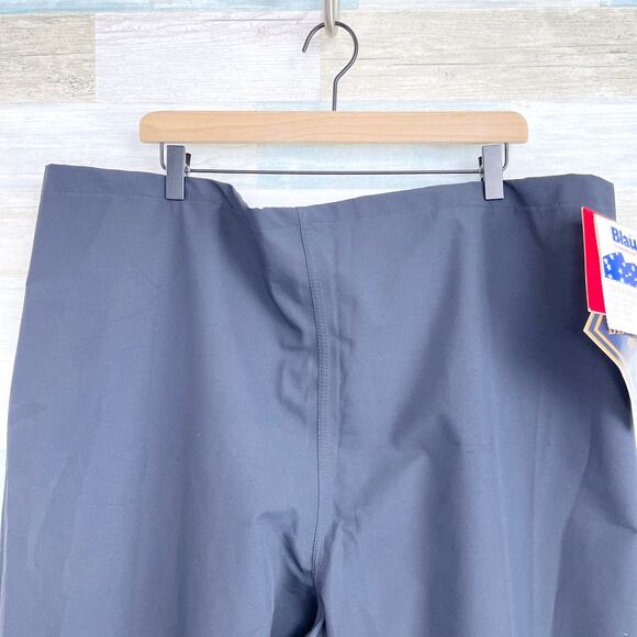 Blauer Gore-Tex Featherweight Shell Rain Pants Black Mens 2XL XLNG 44x34 - Picture 2 of 8